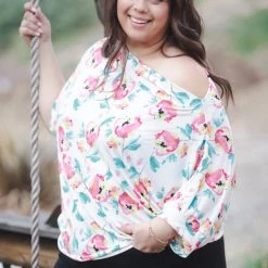 Boutique Simplified Vibrant Life Dolman