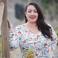 Boutique Simplified New Arrivals Fall In Love Long Sleeve Top