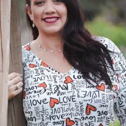 Boutique Simplified New Arrivals Fall In Love Long Sleeve Top