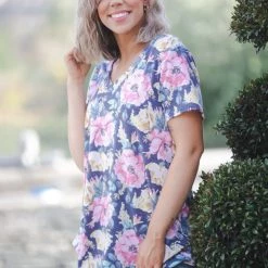 Boutique Simplified New Arrivals Spring Floral V-Neck 8 Boutique Simplified New Arrivals Spring Floral V-Neck