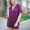 Boutique Simplified New Arrivals Your Closet Is Calling - Eggplant Romper 1 Boutique Simplified New Arrivals Your Closet Is Calling - Eggplant Romper