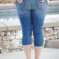 Boutique Simplified Patched To Perfection Judy Blue Capris New Arrivals