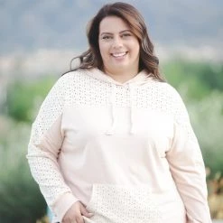 Boutique Simplified Delightfully Dainty Hoodie New Arrivals