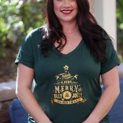 Boutique Simplified New Arrivals Holly Jolly Short Sleeve Tee