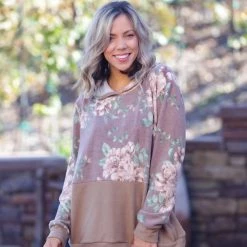 Boutique Simplified New Arrivals Natural Babe Hoodie