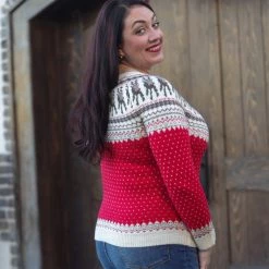 Boutique Simplified Rudolph Holiday Sweater