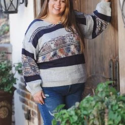 Boutique Simplified Coastal Sunsets Pullover