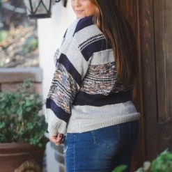 Boutique Simplified Coastal Sunsets Pullover