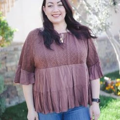 Boutique Simplified Free Bird Ruffle Top 14 Boutique Simplified Free Bird Ruffle Top