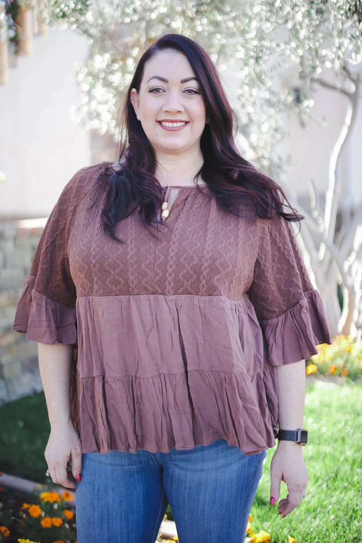 Boutique Simplified Free Bird Ruffle Top 9 Boutique Simplified Free Bird Ruffle Top