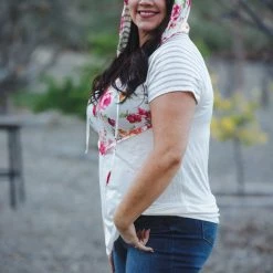 Boutique Simplified Gravitate To You Short Sleeve Hoodie New Arrivals