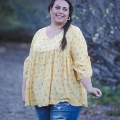 Boutique Simplified Sunshiny Days Babydoll New Arrivals