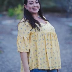 Boutique Simplified Sunshiny Days Babydoll New Arrivals