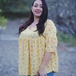 Boutique Simplified Sunshiny Days Babydoll New Arrivals