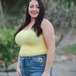 Boutique Simplified Sunshine Lace Tank Bodysuit 10 Boutique Simplified Sunshine Lace Tank Bodysuit