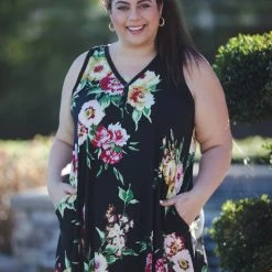 Boutique Simplified Breath Of Fresh Air Sleeveless Dress New Arrivals