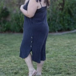 Boutique Simplified Zoot Suite Riot Midi Dress