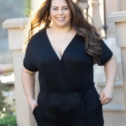 Boutique Simplified Your Closet Is Calling - Black Romper New Arrivals