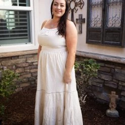 Boutique Simplified New Arrivals You're Still The One - Cream Maxi