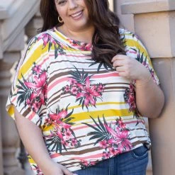 Boutique Simplified Aloha Sunsets Tunic New Arrivals