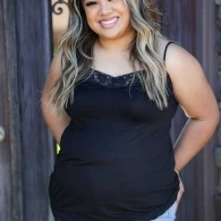 Boutique Simplified Always & Forever Black Cami New Arrivals