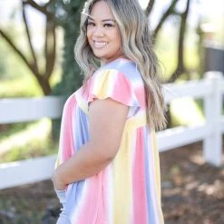 Boutique Simplified Hypnotized And Mesmerized Babydoll