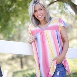 Boutique Simplified Hypnotized And Mesmerized Babydoll