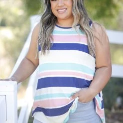 Boutique Simplified California Girl Sleeveless Top New Arrivals