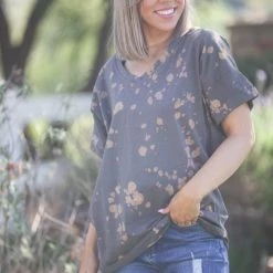 Boutique Simplified Bleach Splattered Love Tee New Arrivals 10 Boutique Simplified Bleach Splattered Love Tee New Arrivals