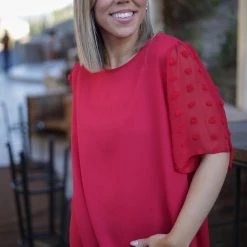 Boutique Simplified Kiss Me Bell Sleeve