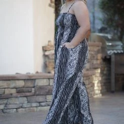 Boutique Simplified Floral Tracks Jumpsuit New Arrivals