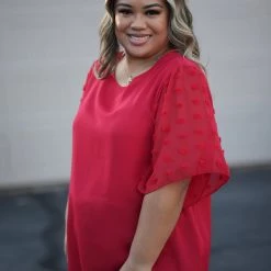 Boutique Simplified Kiss Me Bell Sleeve