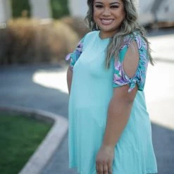 Boutique Simplified Birds Of Paradise Short Sleeve Top New Arrivals