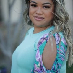 Boutique Simplified Birds Of Paradise Short Sleeve Top New Arrivals