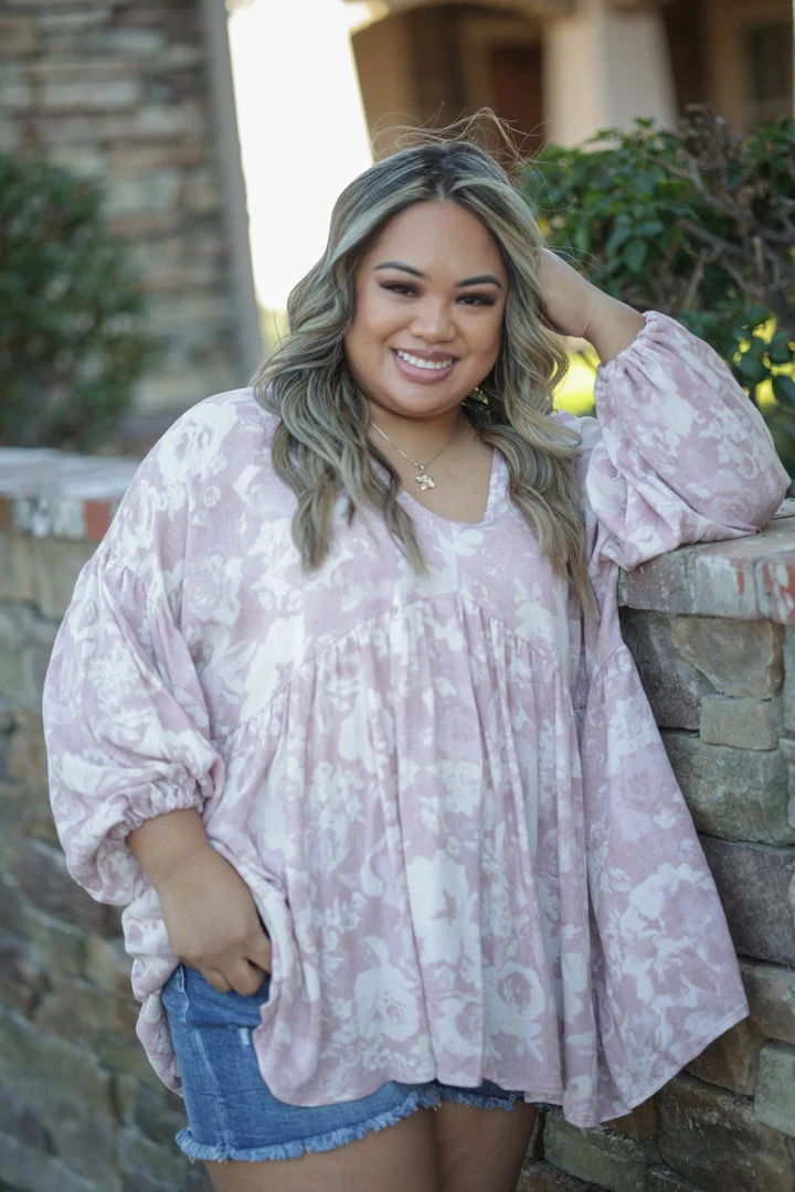 Boutique Simplified Boho Rose Babydoll 4 Boutique Simplified Boho Rose Babydoll