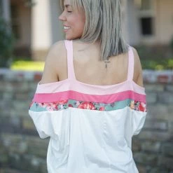Boutique Simplified Island Girl Off The Shoulder Top