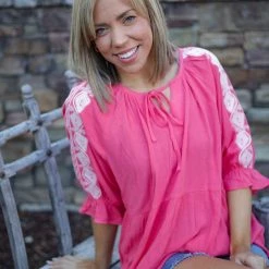 Boutique Simplified New Arrivals Enchanted 3/4 Sleeve