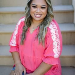 Boutique Simplified New Arrivals Enchanted 3/4 Sleeve