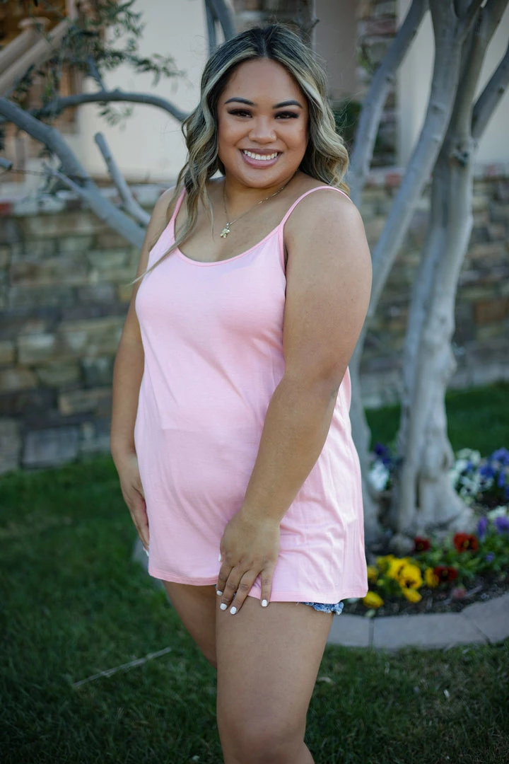 Boutique Simplified Totally Blushed Cami Tank 6 Boutique Simplified Totally Blushed Cami Tank