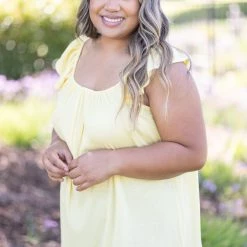 Boutique Simplified Sunshine Infusion Flutter Sleeve