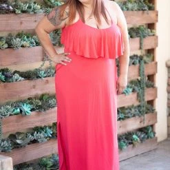Boutique Simplified Unleash Your Beauty - Coral Maxi New Arrivals
