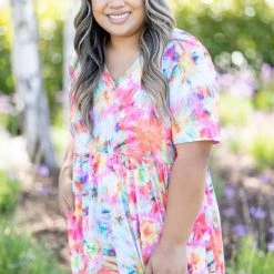 Boutique Simplified Kaleidoscope Of Love Babydoll 9 Boutique Simplified Kaleidoscope Of Love Babydoll