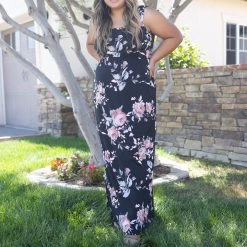 Boutique Simplified New Arrivals Rosey Posey Sleeveless Maxi 11 Boutique Simplified New Arrivals Rosey Posey Sleeveless Maxi