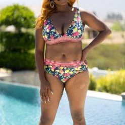 Boutique Simplified Midnight Berry Bikini New Arrivals