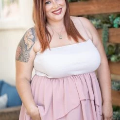 Boutique Simplified Arabesque Smocked Babydoll