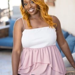 Boutique Simplified Arabesque Smocked Babydoll