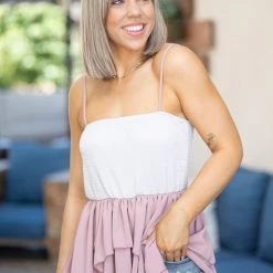 Boutique Simplified Arabesque Smocked Babydoll