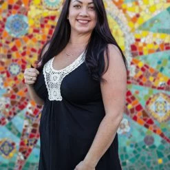 Boutique Simplified You Are My Why Crochet Tank New Arrivals