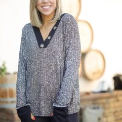 Boutique Simplified New Arrivals One And Only Thumbhole Top