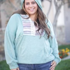 Boutique Simplified Digital Vibes Hoodie